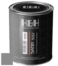Шелковисто-матовая H&H Satin SM цвет NCS S 5000-N 