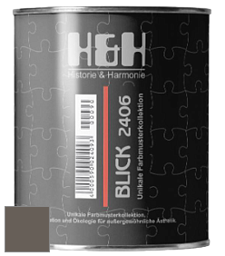 Глубокоматовая краска H&H Blick цвет NCS S 7005-Y20R 
