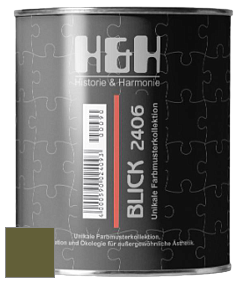 Глубокоматовая краска H&H Blick цвет NCS S 5540-G50Y 