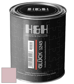 Матовая краска H&H Gluck цвет NCS S 1515-R10B 