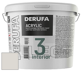 Матовая краска Derufa Интерьер-3 (ТМ) цвет DRF 7024 