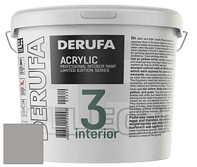 Матовая краска Derufa Интерьер-3 (ТМ) цвет DRF 9052 