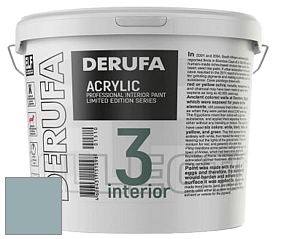 Матовая краска Derufa Интерьер-3 (ТМ) цвет NCS S 3010-B30G 