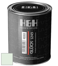 Матовая краска H&H Gluck цвет NCS S 0510-G10Y 