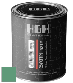 Шелковисто-матовая H&H Satin SM цвет NCS S 3040-G 