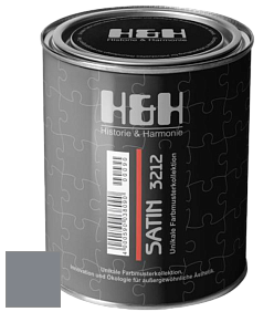 Шелковисто-матовая H&H Satin SM цвет NCS S 5005-R80B 