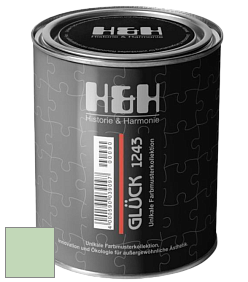 Матовая краска H&H Gluck цвет NCS S 1020-G20Y 