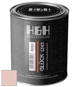 Матовая краска H&H Gluck цвет NCS S 1015-Y90R 