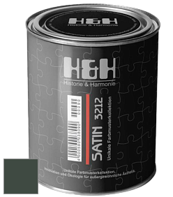 Шелковисто-матовая H&H Satin SM цвет NCS S 8010-G10Y 