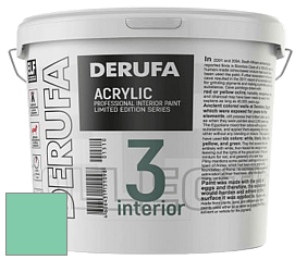 Матовая краска Derufa Интерьер-3 (ТМ) цвет DRF 1969 