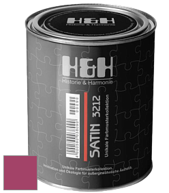 Шелковисто-глянцевая H&H Satin SG цвет NCS S 2065-R20B 