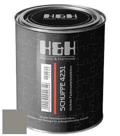Глубокоматовая краска H&H SCHUPPE цвет DRF 9046 
