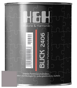 Глубокоматовая краска H&H Blick цвет NCS S 4005-R20B 