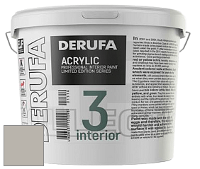 Матовая краска Derufa Интерьер-3 (ТМ) цвет DRF 3019 