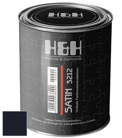 Шелковисто-глянцевая H&H Satin SG цвет RAL 5004 