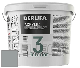 Матовая краска Derufa Интерьер-3 (ТМ) цвет DRF 3145 