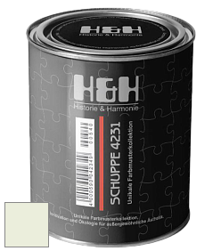 Глубокоматовая краска H&H SCHUPPE цвет NCS S 0507-G40Y 