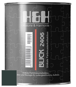 Глубокоматовая краска H&H Blick цвет RAL 6012 