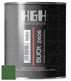 Глубокоматовая краска H&H Blick цвет NCS S 4550-G20Y 