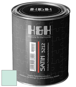 Шелковисто-матовая H&H Satin SM цвет NCS S 0515-B80G 