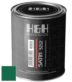 Шелковисто-матовая H&H Satin SM цвет NCS S 4550-G 