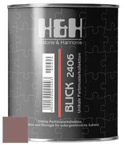 Глубокоматовая краска H&H Blick цвет DRF 1019 