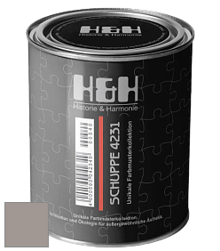 Глубокоматовая краска H&H SCHUPPE цвет DRF 9067 