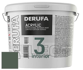 Матовая краска Derufa Интерьер-3 (ТМ) цвет DRF 1196 
