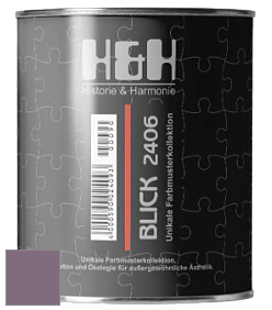 Глубокоматовая краска H&H Blick цвет NCS S 5020-R40B 