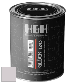 Матовая краска H&H Gluck цвет NCS S 1505-R30B 