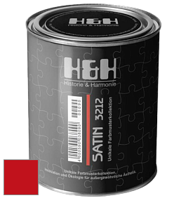 Шелковисто-матовая H&H Satin SM цвет RAL 3020 