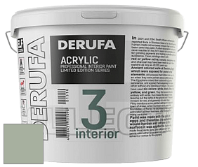 Матовая краска Derufa Интерьер-3 (ТМ) цвет DRF 1186 