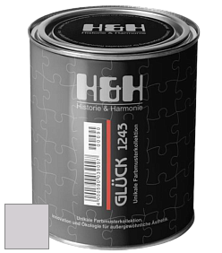 Матовая краска H&H Gluck цвет NCS S 1505-R40B 