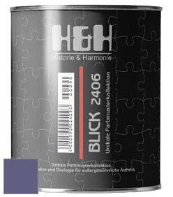 Глубокоматовая краска H&H Blick цвет NCS S 5030-R60B 