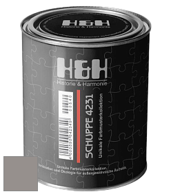 Глубокоматовая краска H&H SCHUPPE цвет DRF 9053 