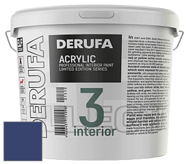 Матовая краска Derufa Интерьер-3 (ТМ) цвет NCS S 5540-R70B 