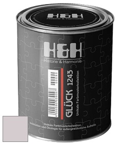 Матовая краска H&H Gluck цвет NCS S 1505-R20B 