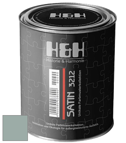 Шелковисто-глянцевая H&H Satin SG цвет DRF 1207 