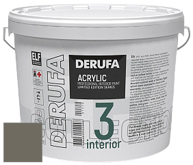 Матовая краска Derufa Интерьер-3 (ТМ) цвет DRF 9048 