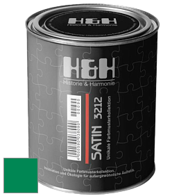 Шелковисто-глянцевая H&H Satin SG цвет RAL 6024 