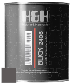 Глубокоматовая краска H&H Blick цвет NCS S 7502-R 