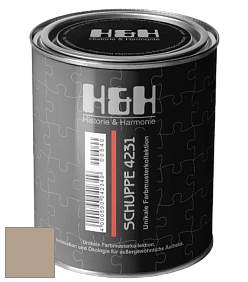 Глубокоматовая краска H&H SCHUPPE цвет DRF 3050 