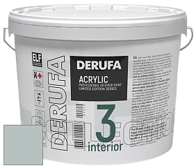 Матовая краска Derufa Интерьер-3 (ТМ) цвет DRF 9015 