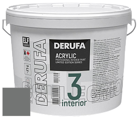 Матовая краска Derufa Интерьер-3 (ТМ) цвет DRF 9014 