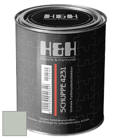 Глубокоматовая краска H&H SCHUPPE цвет NCS S 2005-G30Y 