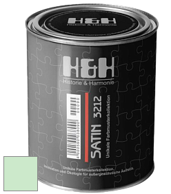 Шелковисто-матовая H&H Satin SM цвет NCS S 0520-G10Y 