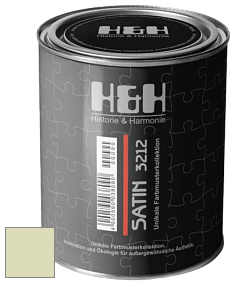 Шелковисто-матовая H&H Satin SM цвет NCS S 1015-G60Y 