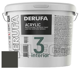 Матовая краска Derufa Интерьер-3 (ТМ) цвет DRF 8001 