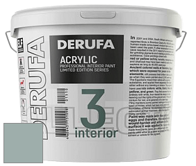 Матовая краска Derufa Интерьер-3 (ТМ) цвет NCS S 3010-B70G 