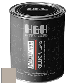 Матовая краска H&H Gluck цвет DRF 9037 